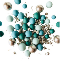 Load image into Gallery viewer, Edible Pearls/Sea Green