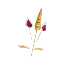 Load image into Gallery viewer, Unicorn Topper Set