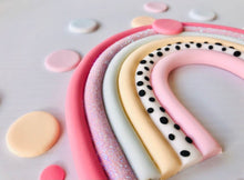 Load image into Gallery viewer, Rainbow Cake Topper