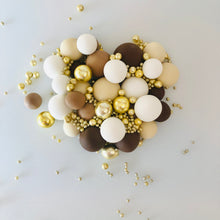 Load image into Gallery viewer, Edible Pearls/Brown/Natural