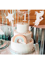 Load image into Gallery viewer, Edible Rainbow Topper