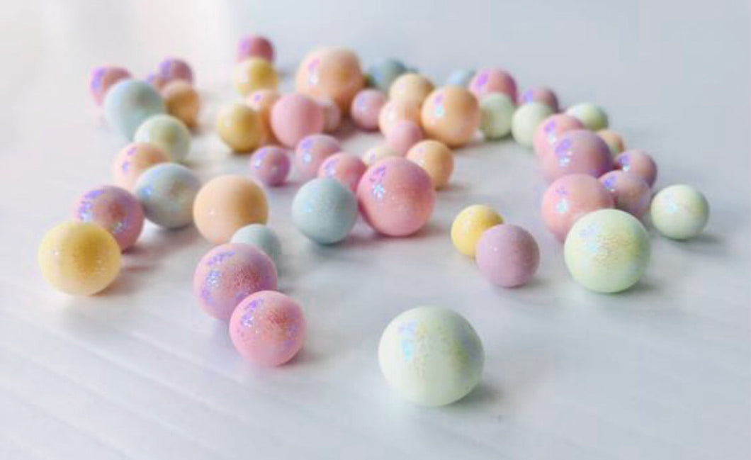 Edible Pastel Glitter Pearls.