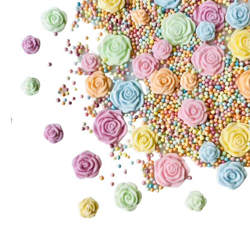 Edible Roses/Sprinkles