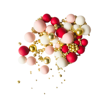 Load image into Gallery viewer, Edible Pearls/Red/White/Gold
