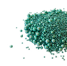 Load image into Gallery viewer, Edible Metallic Green Pearls
